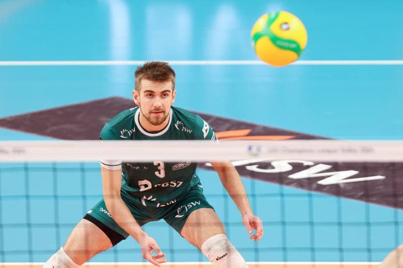 Volleyball. CEV Champions League. Jastrzebski Wegiel - SVG Luneburg. 17.01.2024