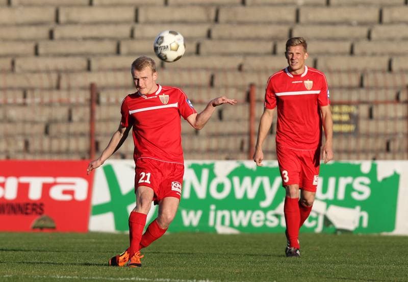 Football. II Liga. Polonia Bytom - Bytovia Bytow. 26.10.2013