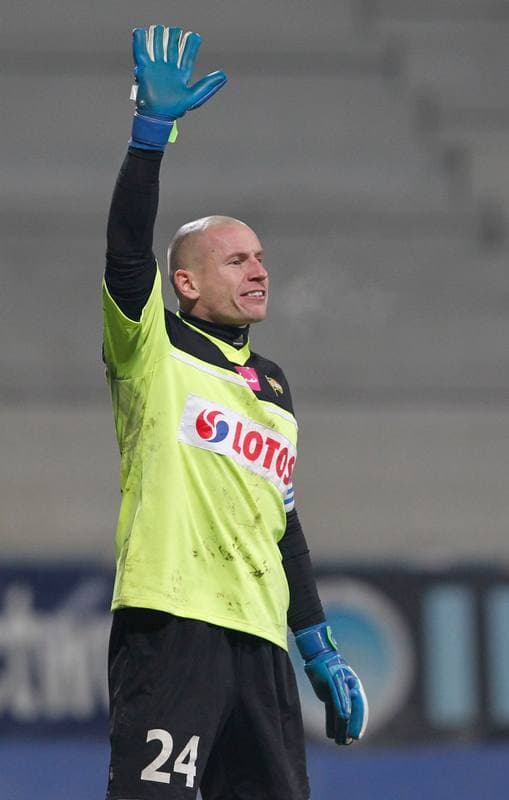 Football. T-Mobile Ekstraklasa. Gornik Zabrze - Lechia Gdansk. 14.12.2013