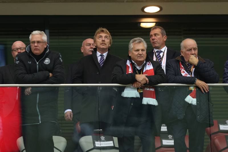 Football. World Cup Qualifiers. Poland - Denmark. 08.10.2016