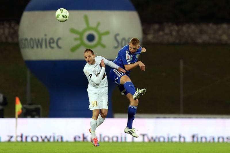 Football. I Liga. Zaglebie Sosnowiec - Miedz Legnica. 16.10.2016