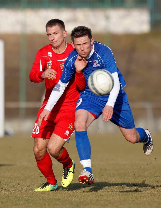 Football. Friendly Match. Zaglebie Sosnowiec - Podbeskidzie Bielsko Biala. 11.01.2014