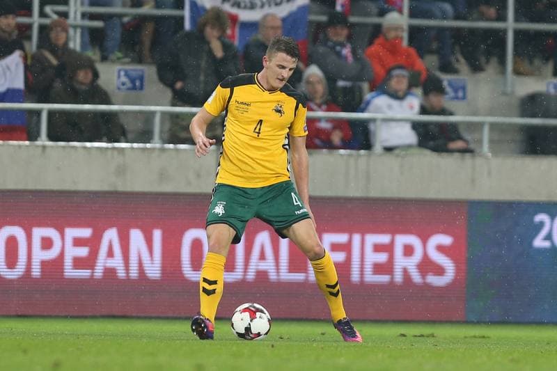Football. World Cup Qualifiers. Slovakia - Lithuania. 11.11.2016