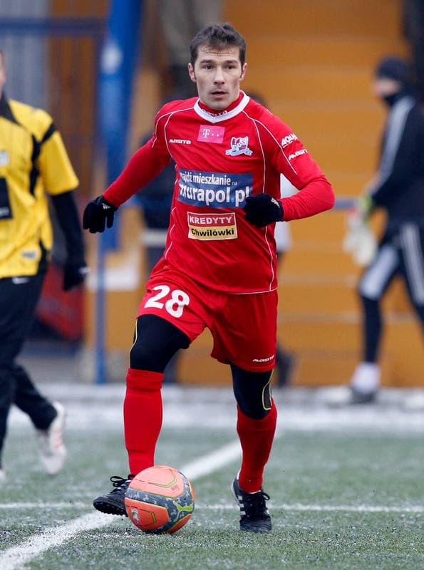 Football. Friendly Match. Podbeskidzie Bielsko Biala - Sandecja Nowy Sacz. 23.01.2014