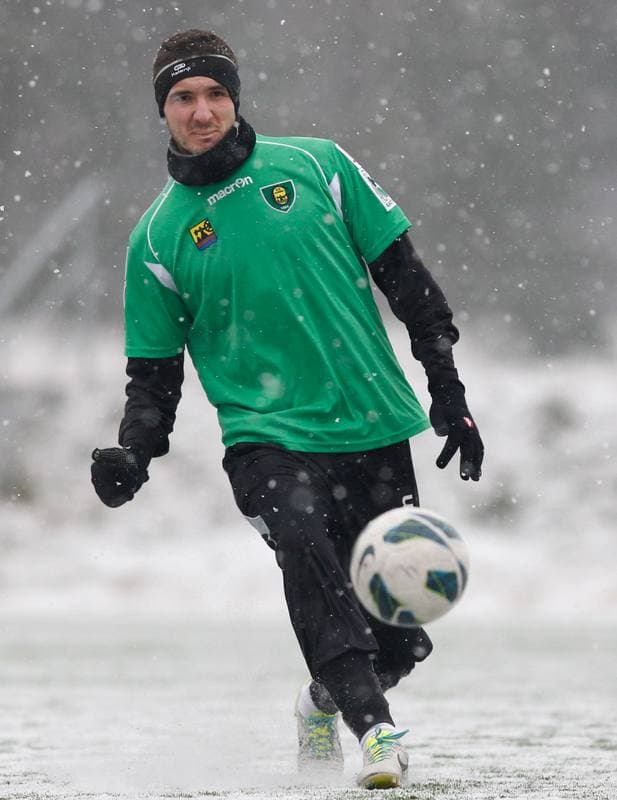 Football. Sparing. GKS Katowice - Gornik Leczna. 25.01.2014
