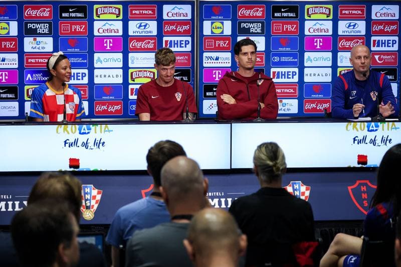 Football. World Cup 2026. Croatia. Training and Press Conference. 10.06.2026