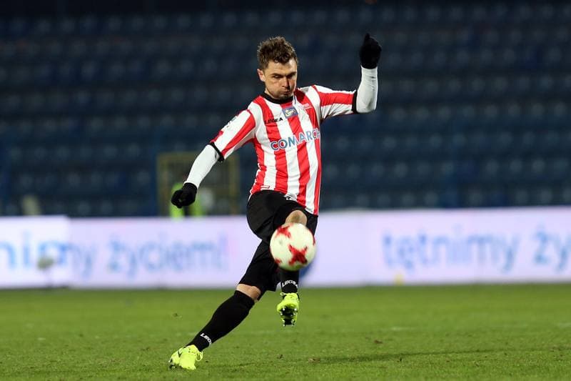Football. Lotto Ekstraklasa. Ruch Chorzow - Cracovia Krakow. 10.02.2017