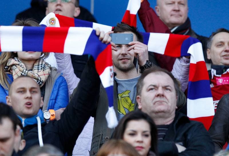 Football. PKO BP Ekstraklasa. Wisla Krakow - Cracovia Krakow. 29.11.2015