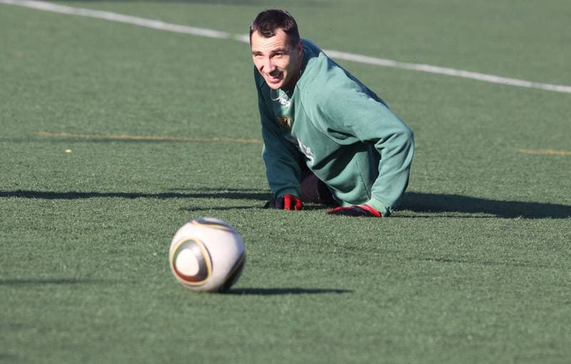Football. Ruch Radzionkow. Training. 17.01.2011