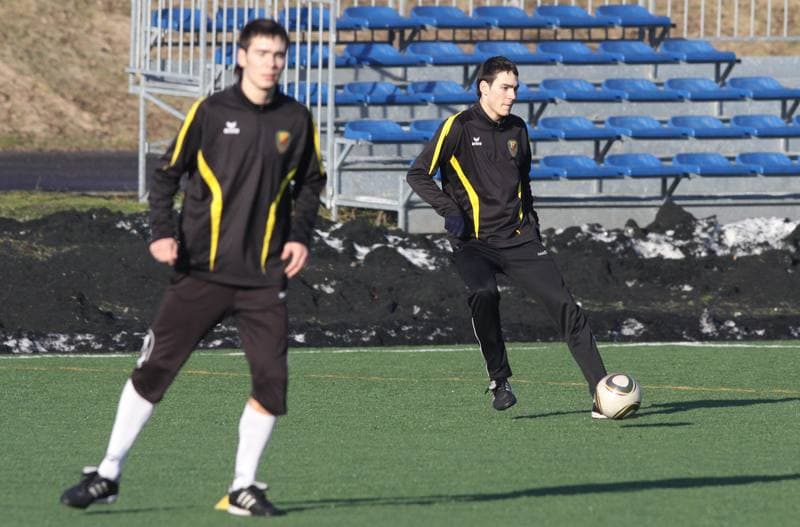 Football. Ruch Radzionkow. Training. 17.01.2011