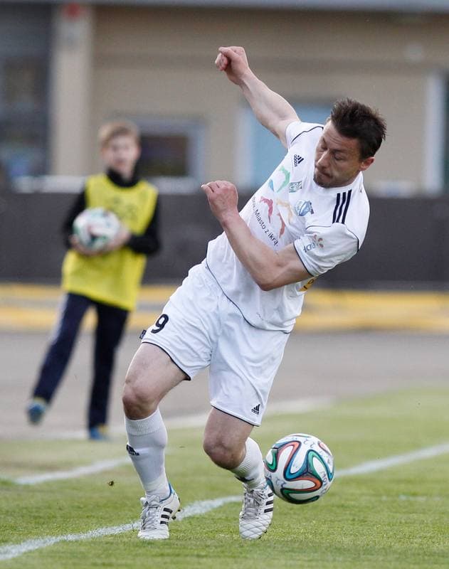 Football. I Liga. Energetyk ROW Rybnik - GKS Belchatow. 09.05.2014
