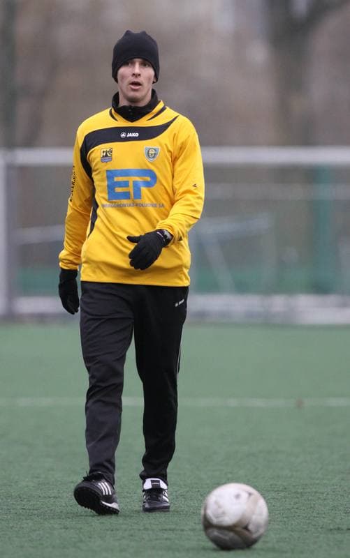Football. Sparing. GKS Katowice - LZS Lesnica. 05.02.2011