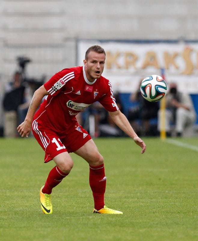 Football. T-Mobile Ekstraklasa. Gornik Zabrze - Cracovia Krakow. 21.07.2014