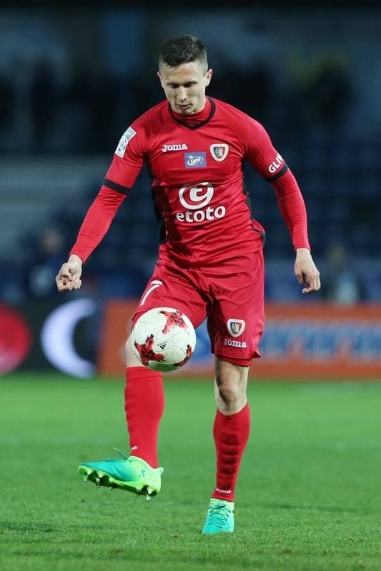 Football. Lotto Ekstraklasa. Ruch Chorzow - Piast Gliwice. 03.04.2017