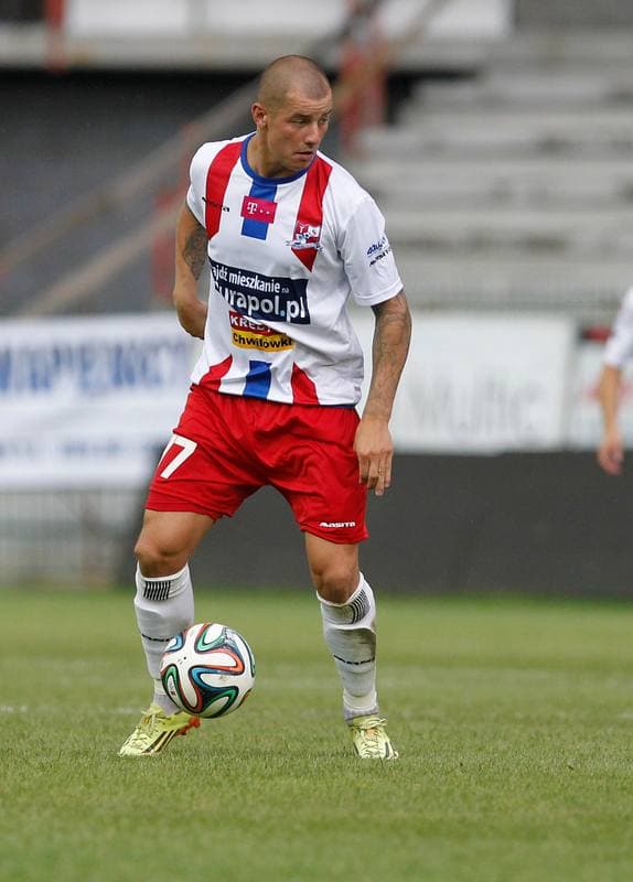 Football. T-Mobile Ekstraklasa. Podbeskidzie Bielsko Biala - Ruch Chorzow. 03.08.2014