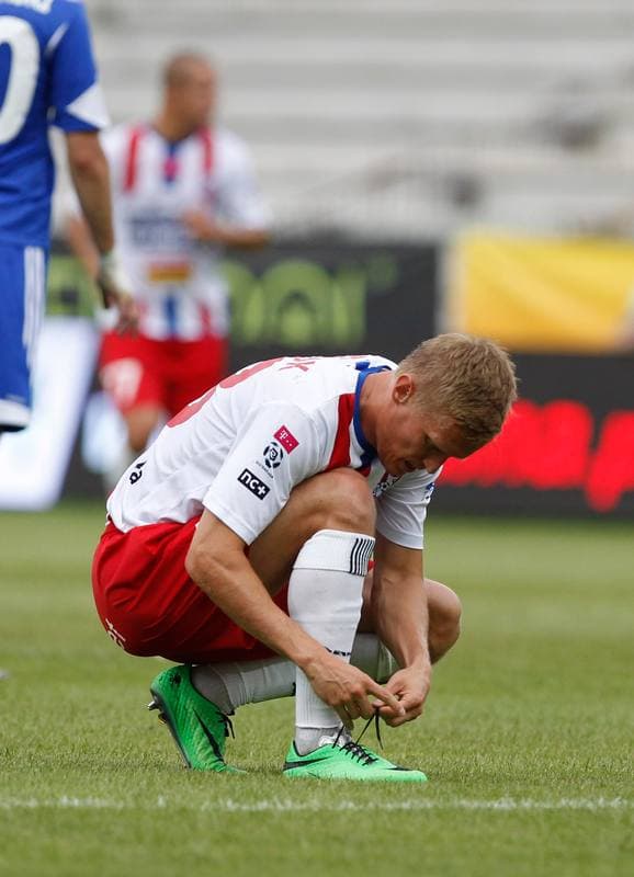 Football. T-Mobile Ekstraklasa. Podbeskidzie Bielsko Biala - Ruch Chorzow. 03.08.2014