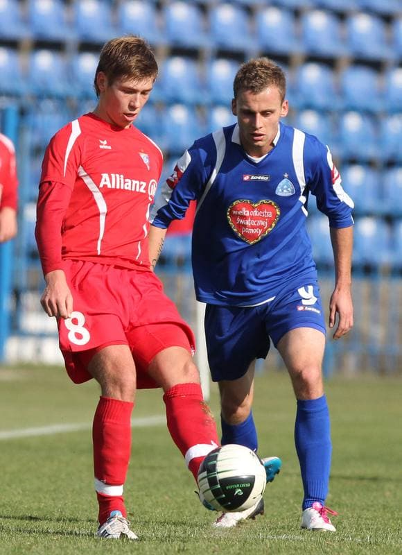Football. Mlodziezowa Ekstraklasa. Ruch Chorzow - Gornik Zabrze. 30.08.2010