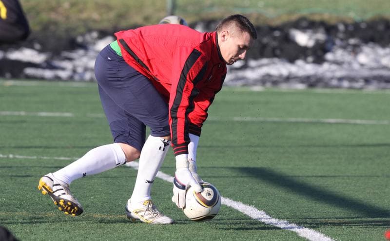 Football. Ruch Radzionkow. Training. 17.01.2011