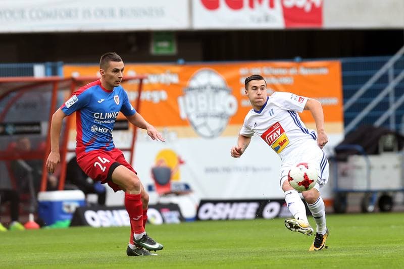 Football. Lotto Ekstraklasa. Piast Gliwice - Wisla Plock. 28.10.2017