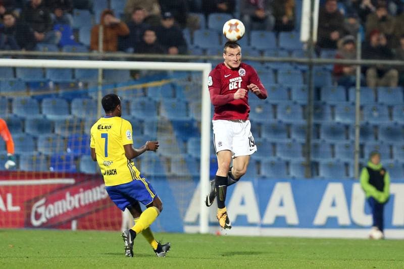Football. Het Liga. Fastav Zlin - Sparta Prague. 05.11.2017