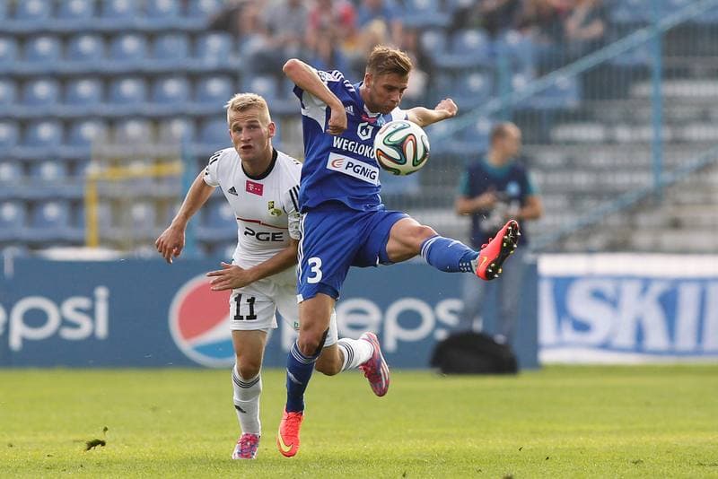 Football. T-Mobile Ekstraklasa. Ruch Chorzow - GKS Belchatow. 21.09.2014