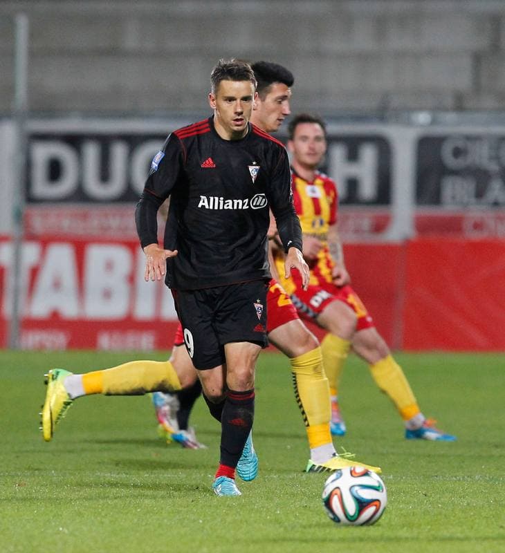 Football. PKO BP Ekstraklasa. Gornik Zabrze - Korona Kielce. 08.11.2015