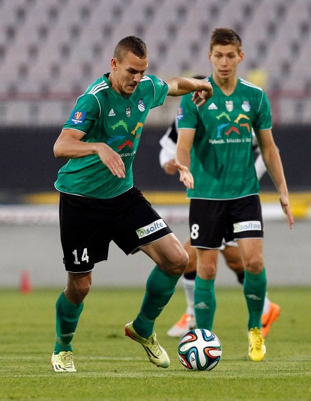 Football. Polish Cup. Energetyk ROW Rybnik - Zaglebie Lubin. 24.09.2014