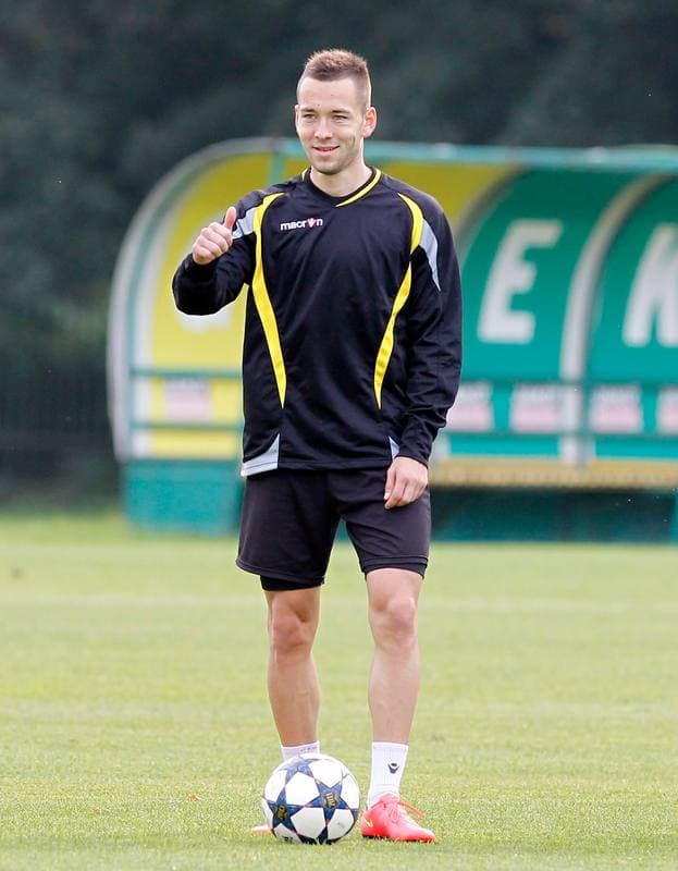 Football. GKS Katowice. Training. 19.01.2015