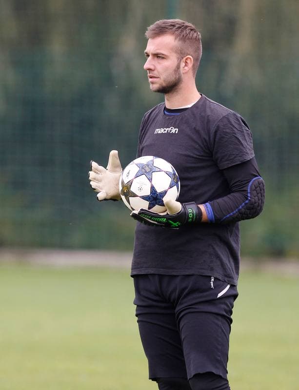 Football. GKS Katowice. Training. 19.01.2015