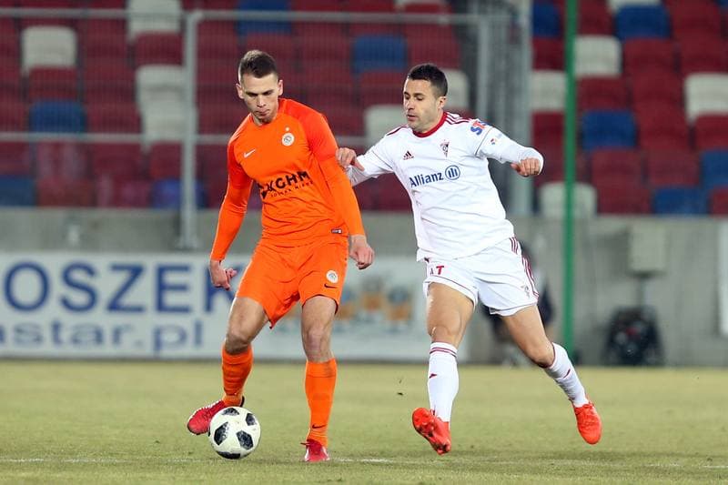 Football. Lotto Ekstraklasa. Gornik Zabrze - Zaglebie Lubin. 09.03.2018
