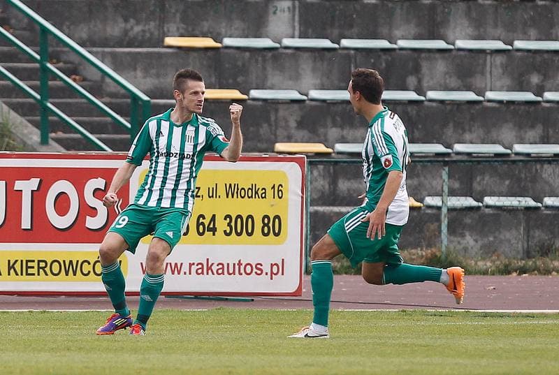 Football. I Liga. Olimpia Grudziadz - GKS Katowice. 11.10.2014