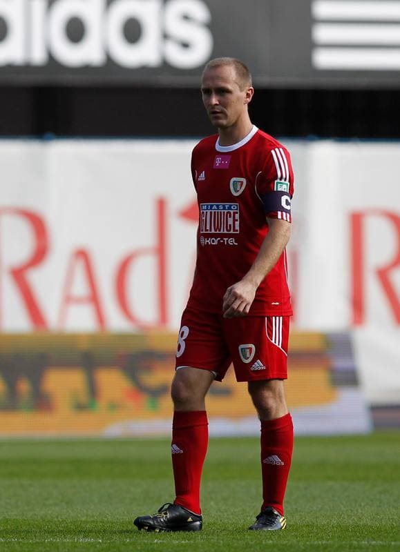 Football. Benefis Jaroslawa Kaszowskiego. Piast Gliwice - Ruch Chorzow. 12.10.2014