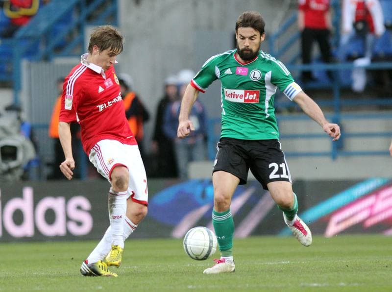 Football. T-mobile Ekstraklasa. Wisla Krakow - Legia Warsaw. 13.04.2013