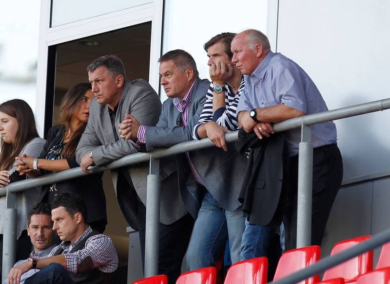 Football. Benefis Jaroslawa Kaszowskiego. Piast Gliwice - Ruch Chorzow. 12.10.2014