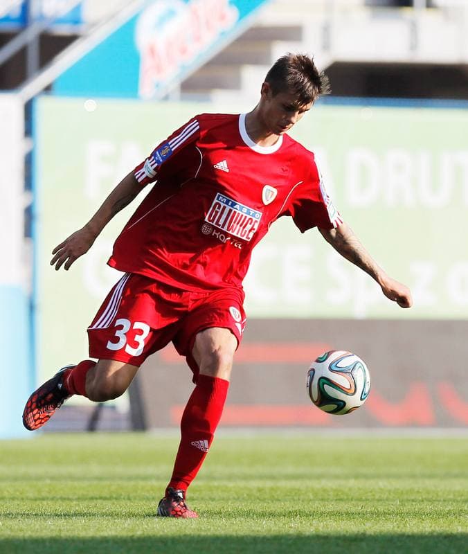Football. Benefis Jaroslawa Kaszowskiego. Piast Gliwice - Ruch Chorzow. 12.10.2014