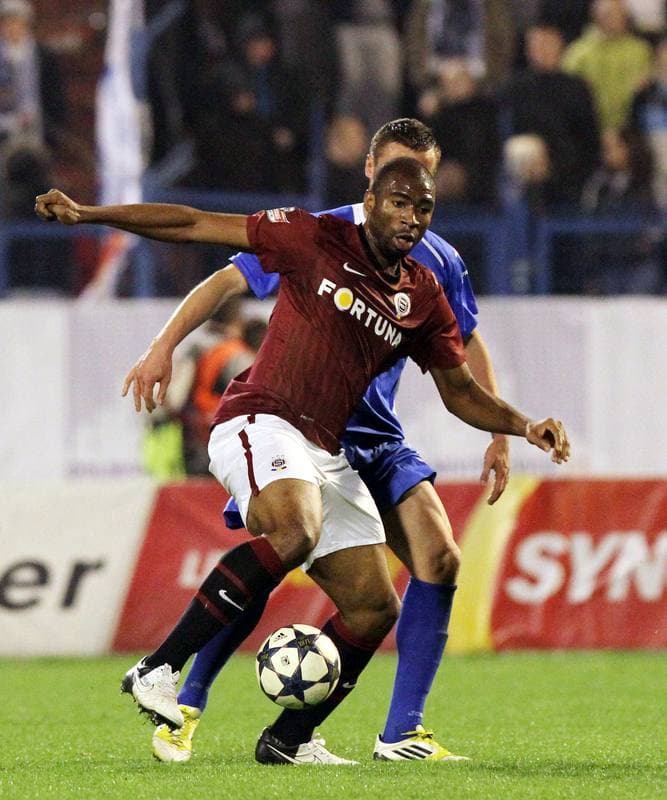 Football. Gambrinus Liga. Banik Ostrava - Sparta Prague. 20.04.2013