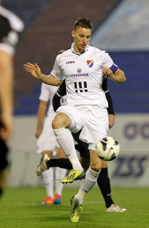 Football. SYNOT LIGA. Banik Ostrava - FC Hradec Kralove. 01.11.2014