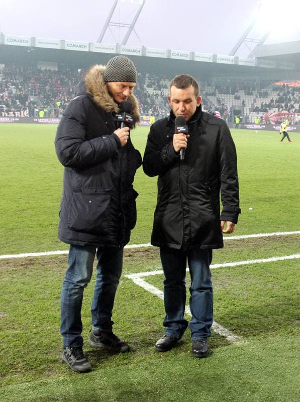 Football. T-Mobile Ekstraklasa. Cracovia Krakow - Lechia Gdansk. 18.02.2012