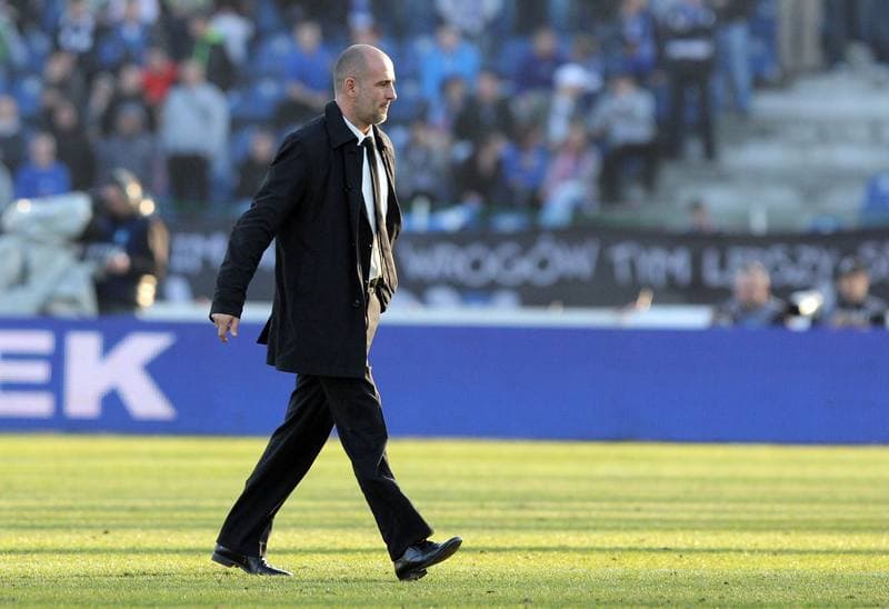 Football. T-Mobile Ekstraklasa. Ruch Chorzow - Wisla Krakow. 25.03.2012
