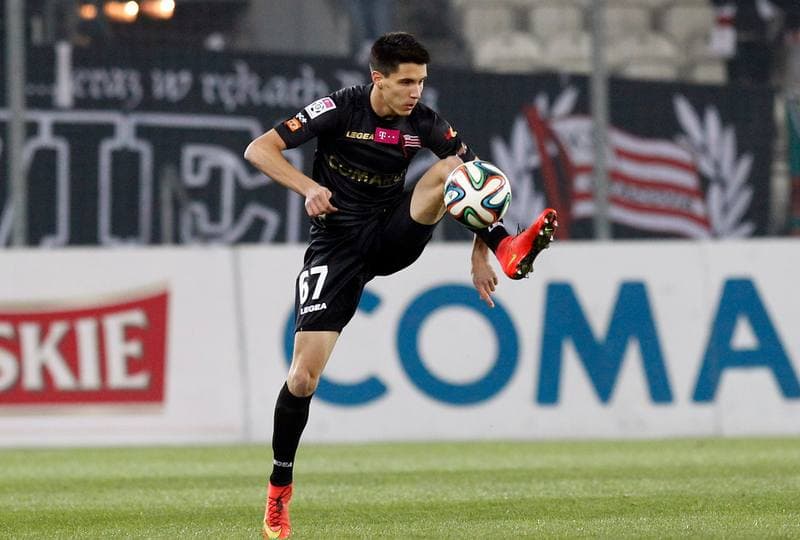 Football. T-Mobile Ekstraklasa. Cracovia Krakow - Gornik Zabrze. 24.11.2014