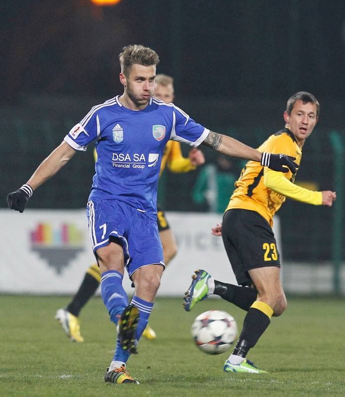 Football. I Liga. GKS Katowice - Miedz Legnica. 29.11.2014