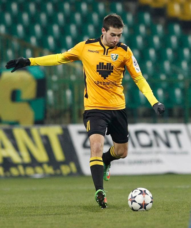 Football. I Liga. GKS Katowice - Miedz Legnica. 29.11.2014