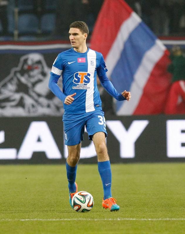 Football. T-Mobile Ekstraklasa. Wisla Krakow - Lech Poznan. 07.12.2014