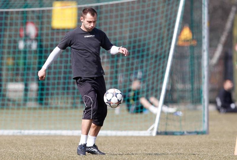 Football. GKS Katowice. Training. 19.01.2015