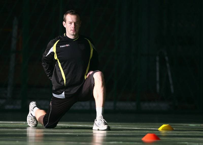 Football. GKS Katowice. Training. 19.01.2015