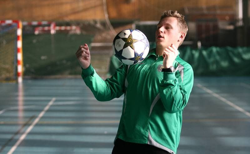 Football. GKS Katowice. Training. 19.01.2015