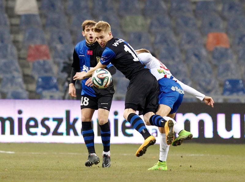 Football. T-Mobile Ekstraklasa. Podbeskidzie Bielsko Biala - Zawisza Bydgoszcz. 14.12.2014