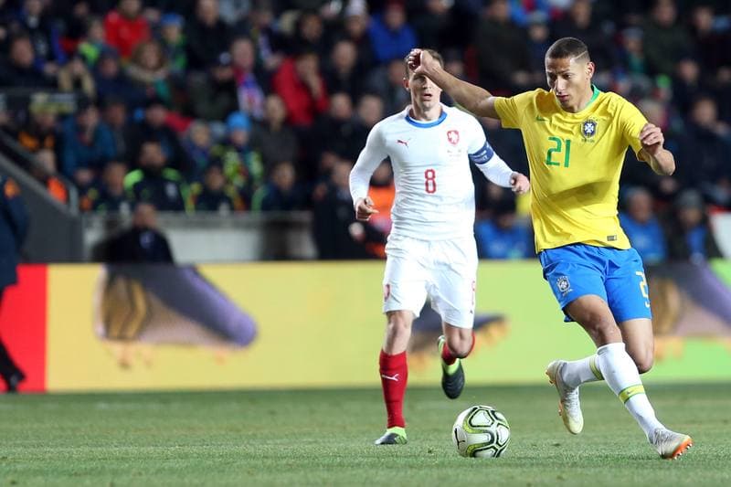 Football. International Friendly. Czech Republic - Brazil. 26.03.2019