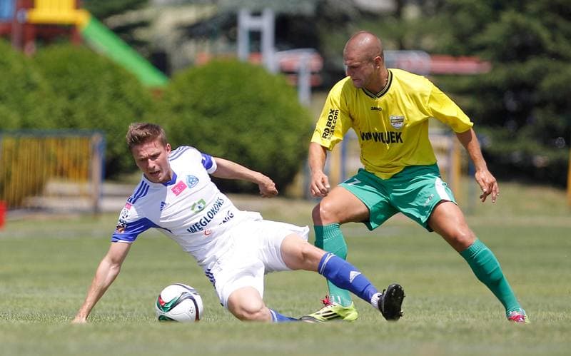 Football. I Liga. Rozwoj Katowice - Ruch Chorzow. 04.07.2015