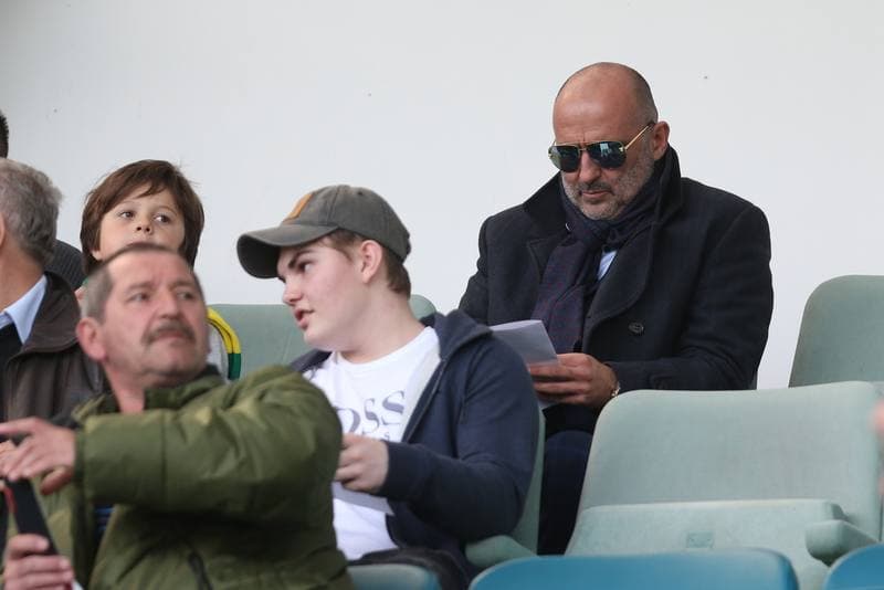 Football. Fortuna Liga. MSK Zilina - Slovan Bratislava. 14.04.2019
